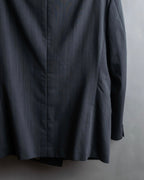 "CHRISTIAN DIOR MONSIEUR" Shadow stripe pattern classical formal detail set up