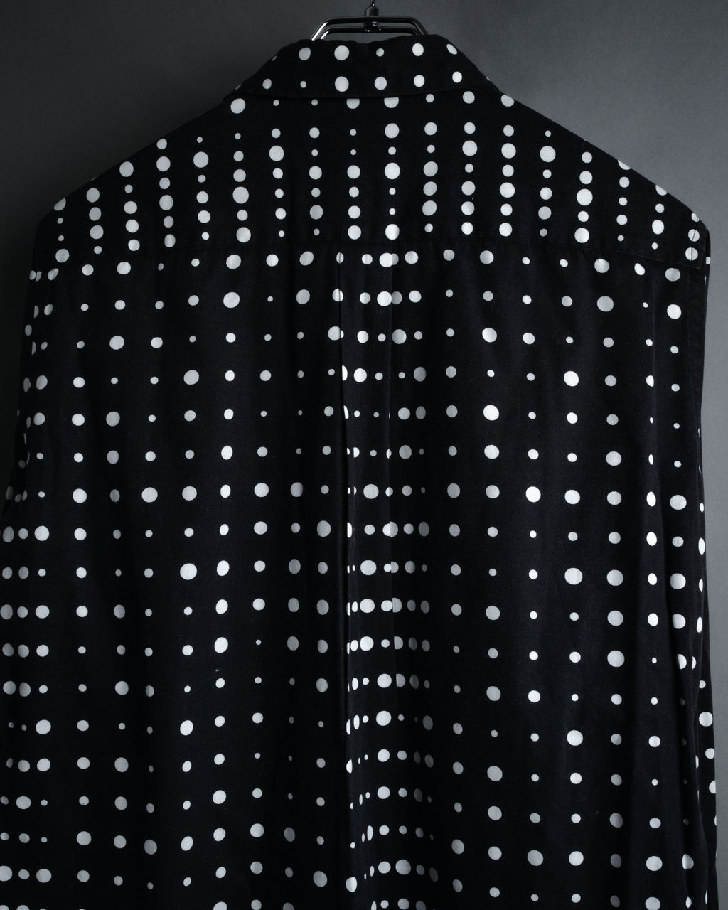 “COMME des GARÇONS” 2010SS Graphic polka dot cotton shirt
