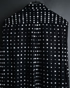 “COMME des GARÇONS” 2010SS Graphic polka dot cotton shirt