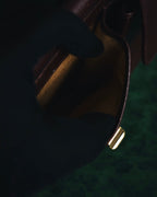 "GUCCI" 90’s Double-pocket turn-lock shoulder bag