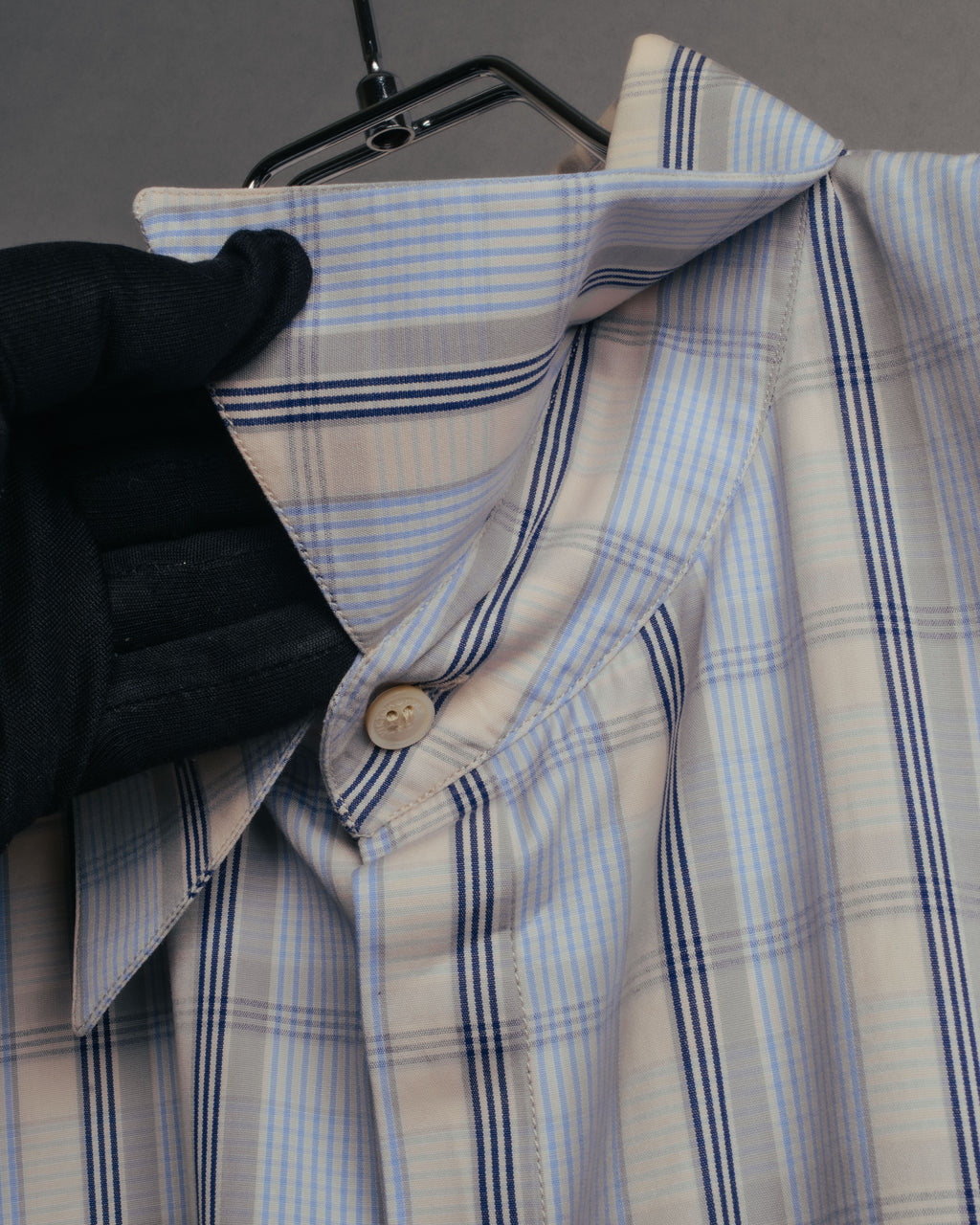 “VIKTOR & ROLF Monsieur” 00’s-10’s checked cotton dress shirt