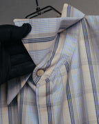 “VIKTOR & ROLF Monsieur” 00’s-10’s checked cotton dress shirt