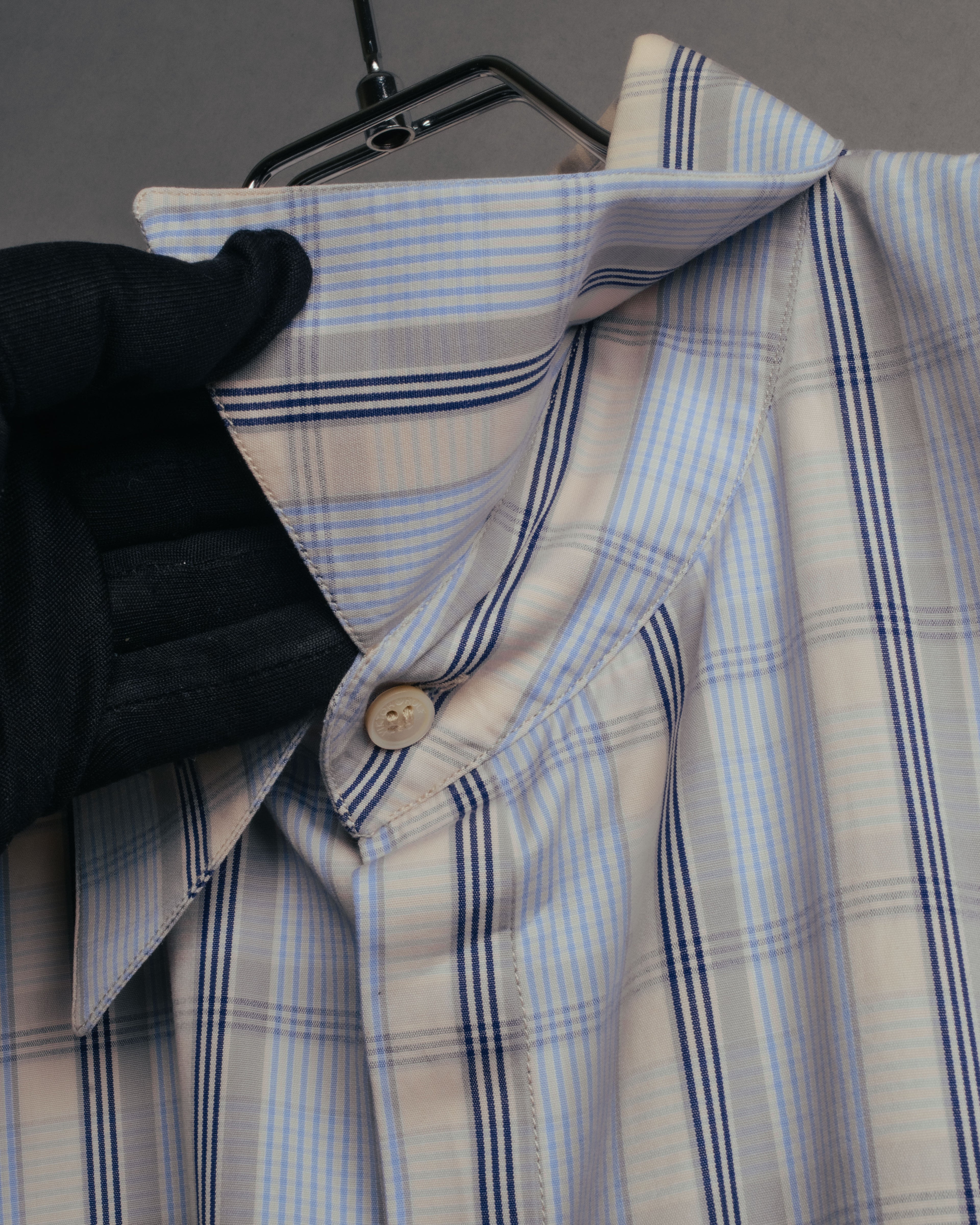 “VIKTOR & ROLF Monsieur” 00’s-10’s checked cotton dress shirt