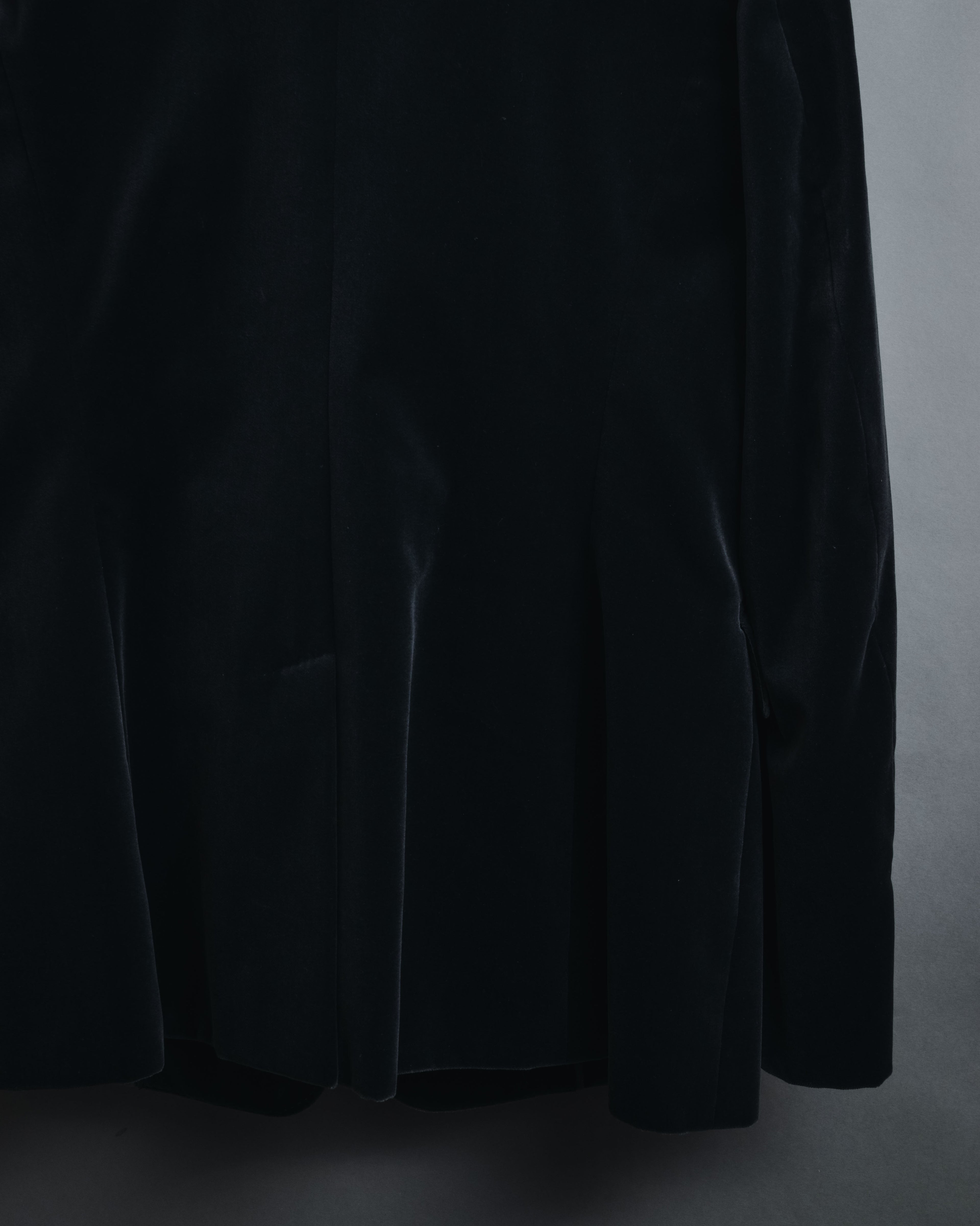 –SPECIAL– "HERMES"
00’s Velvet switchinglamb leather collar special tailored jacket