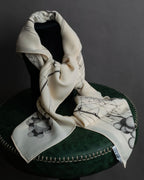 "HERMES" La Musique des Sphères Carre 90 silk scarf