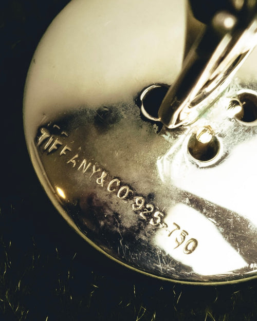 "Tiffany & Co." 90's-00's Sterling silver knot cufflinks