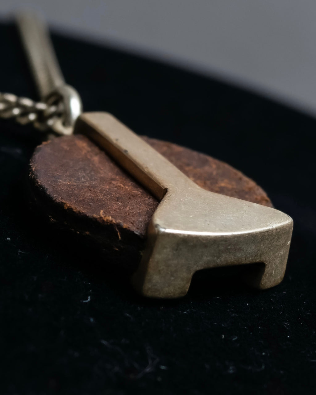 "MAISON MARGIELA" Geometric symbol motif adjustable length necklace