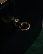 “CELINE” Early 80’s equestrian hardware top-handle bag