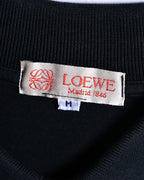 LOEWE/ Anagram Embroidered Short Sleeves Polo Shirt