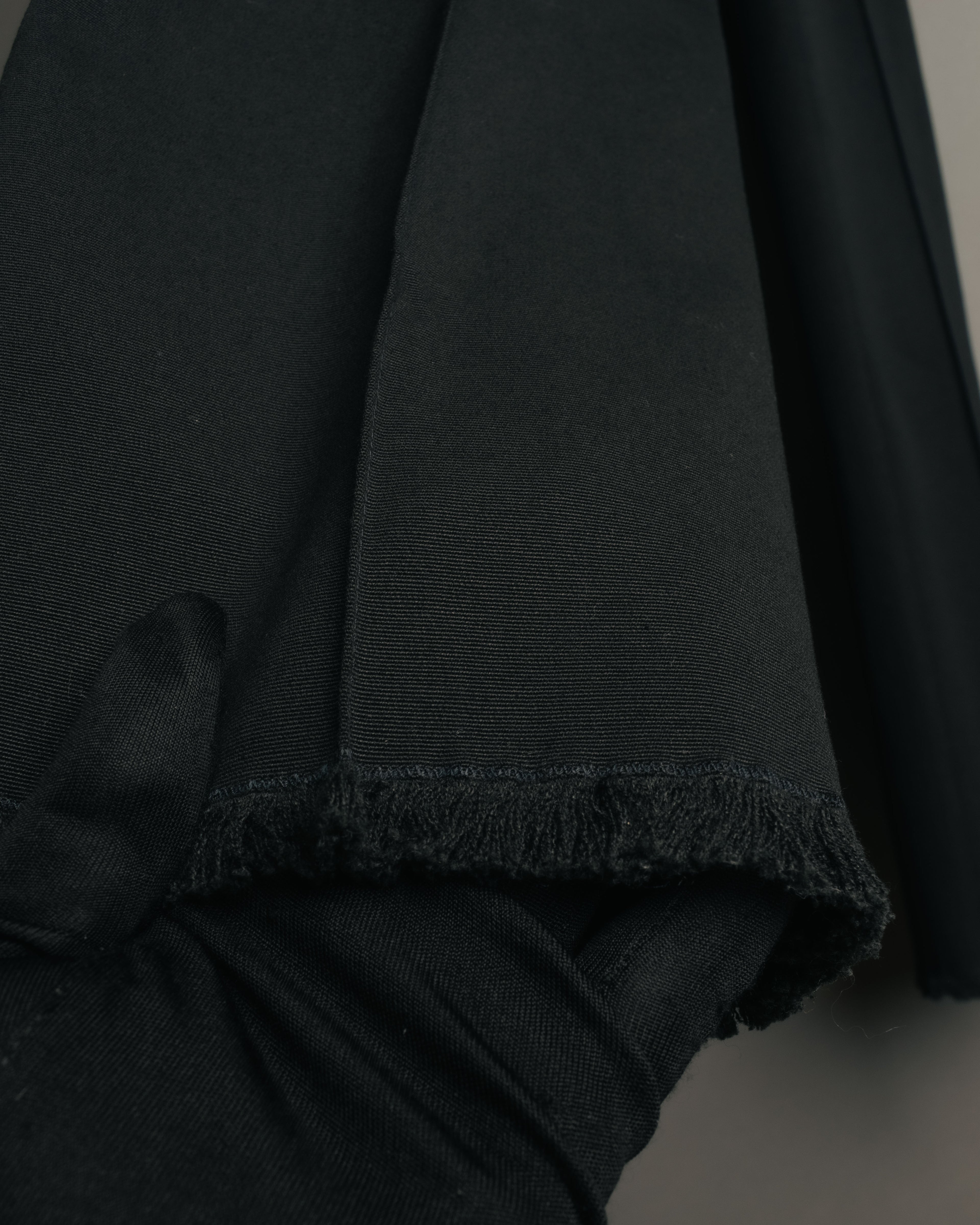 “CHANEL” 2004 Spring grosgrain straight trousers
