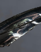 "Christian Dior" Relief motif silver 925 brooch