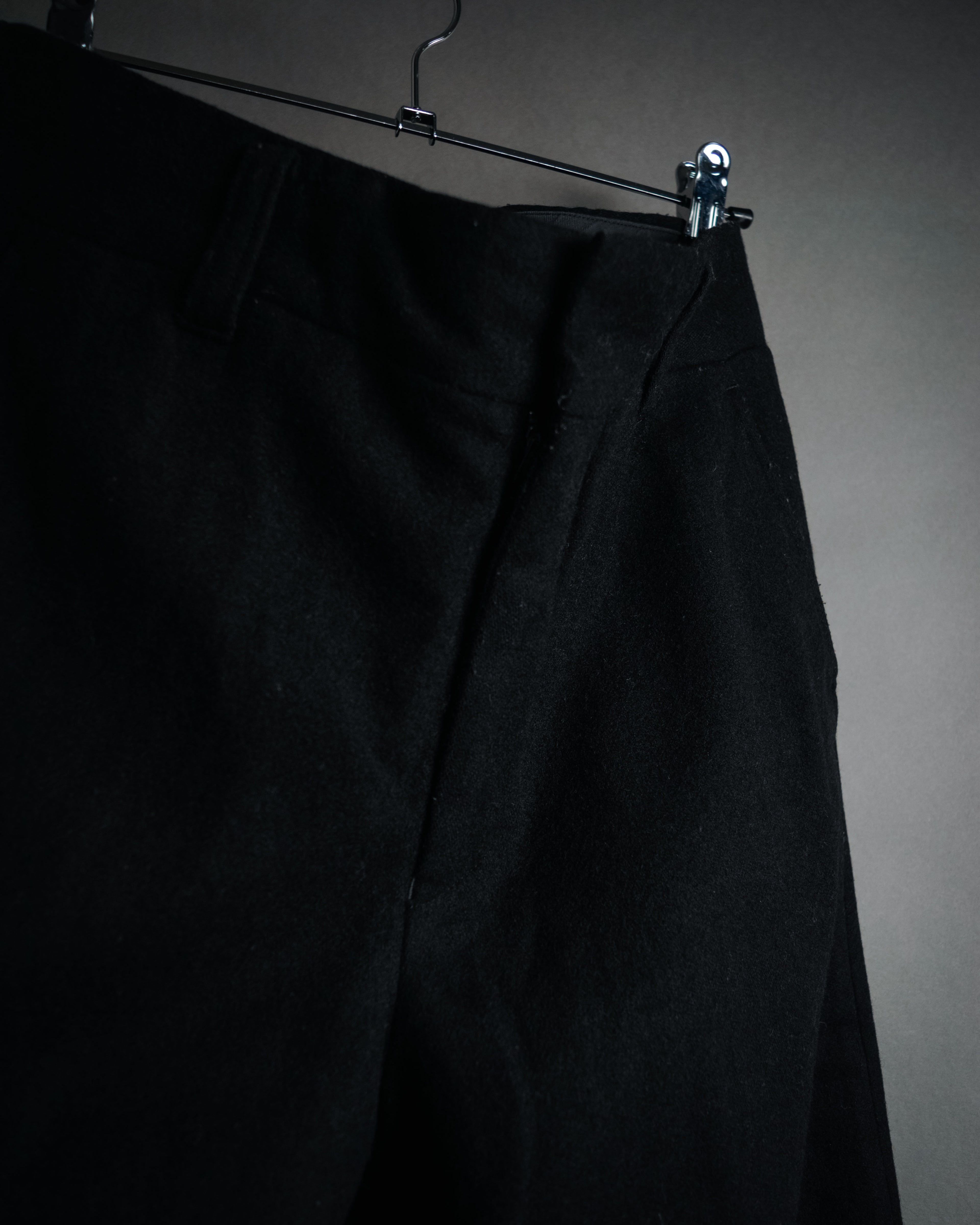 “JUNYA WATANABE COMME des GARÇONS” 2003 AW Structured wool melton wide trousers