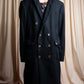 "Karl Lagerfeld"
Double breasted layered lapel oversized chester coat