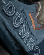 "ICEBERG" Dumbo embroidery design graphic knit pullover
