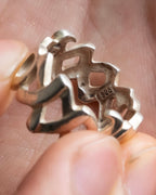 "Tiffany&Co" Paloma picasso love and kiss xo motif ring