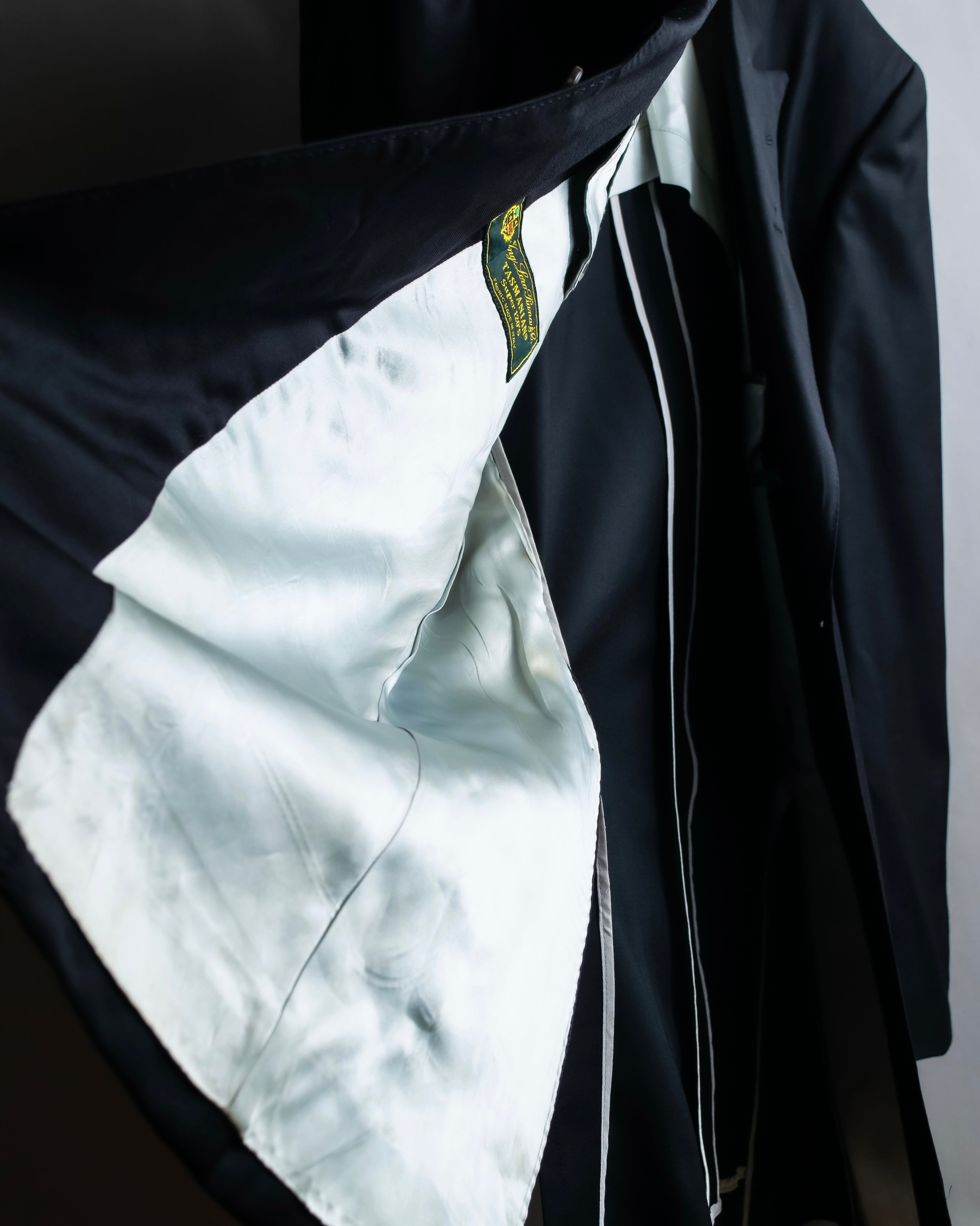 "Vintage tasmanian super 120's wool tailored jacket"