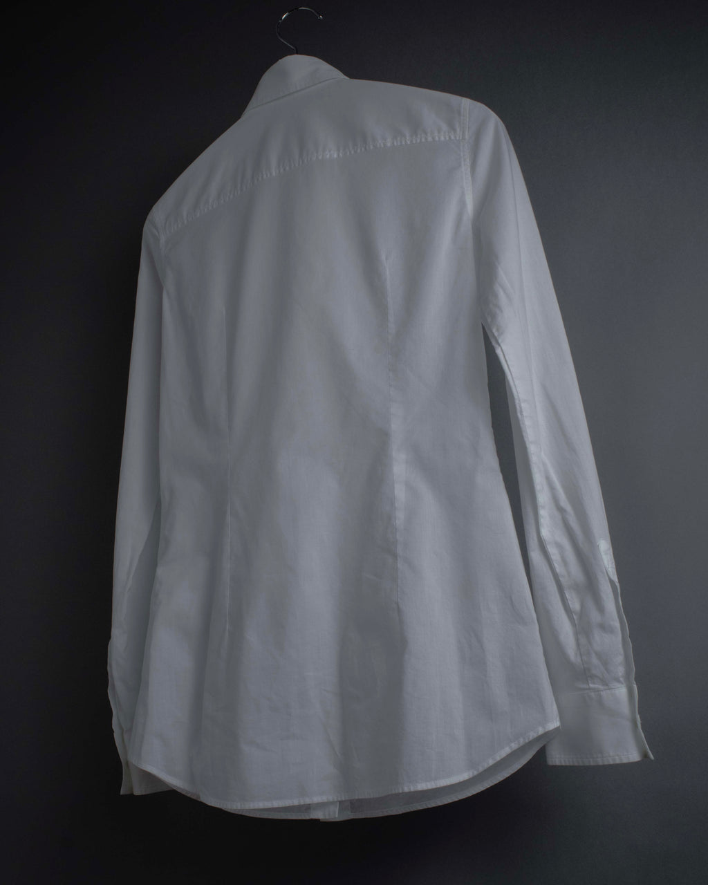 "Dolce & Gabbana" Tiered frill design white shirt