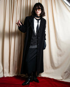 "John Galliano" Tie motif trompe l'oeil design pullover