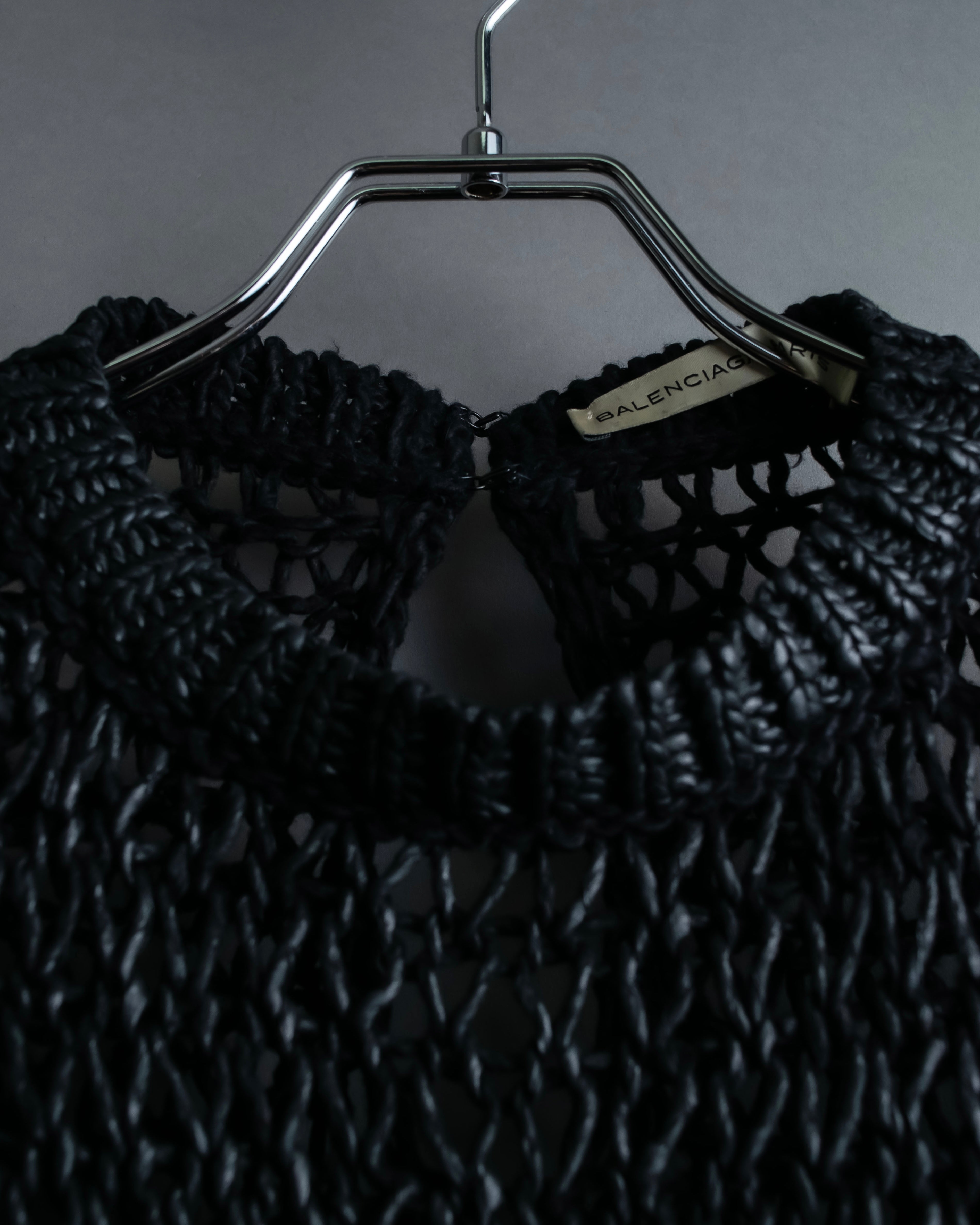 "BALENCIAGA" Cotton special low gauge summer knit