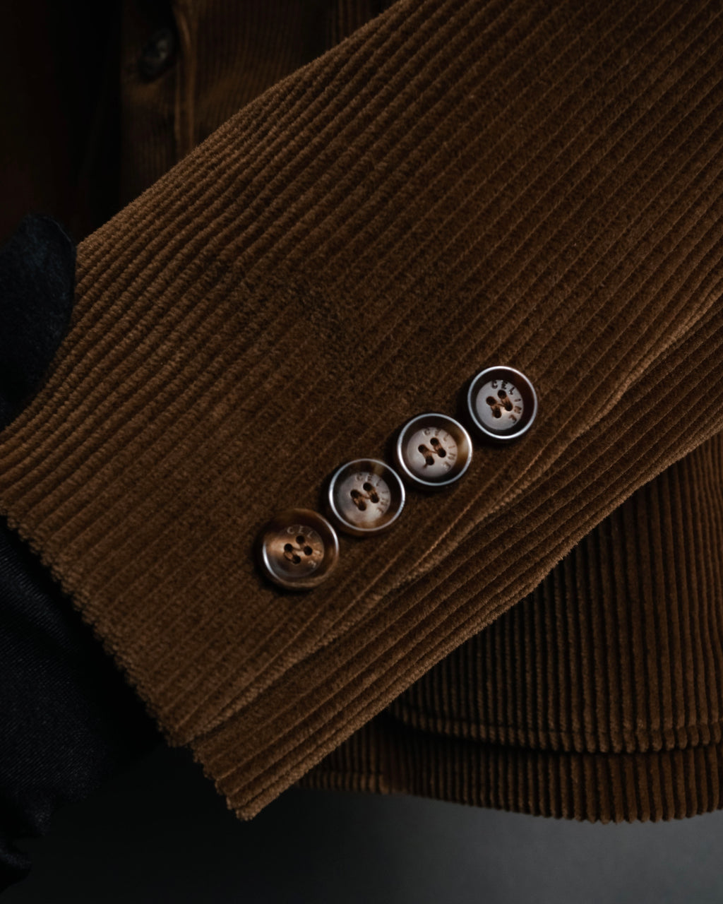 “CELINE” 2000’s corduroy tailored jacket