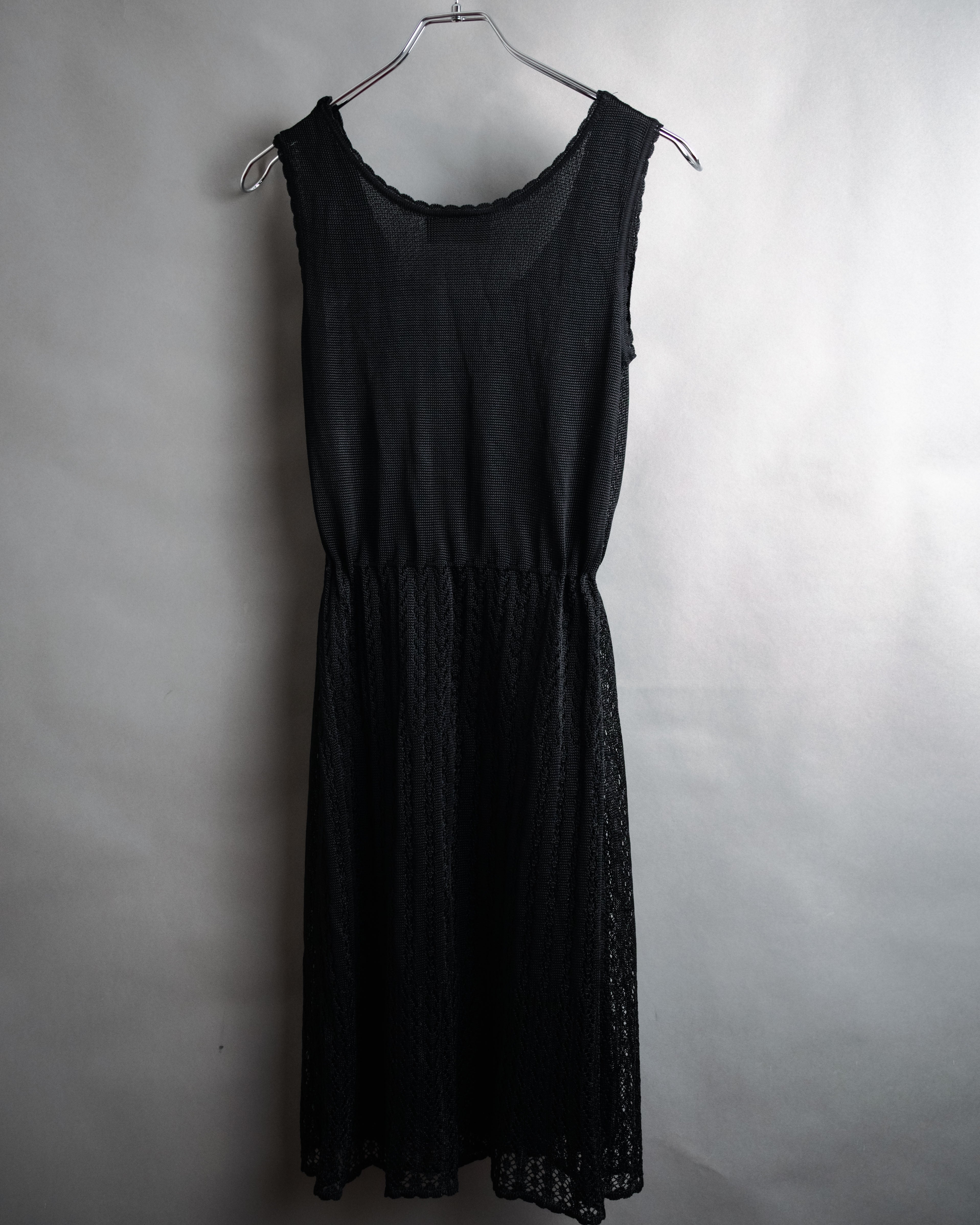 “FENDI” 90’s-00’s Openwork knit ensemble