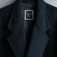 "CHRISTIAN DIOR MONSIEUR" 100% cashmere oversized tailored jacket