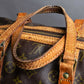 "LOUIS VUITTON" Sac souvre 35 monogram leather bag