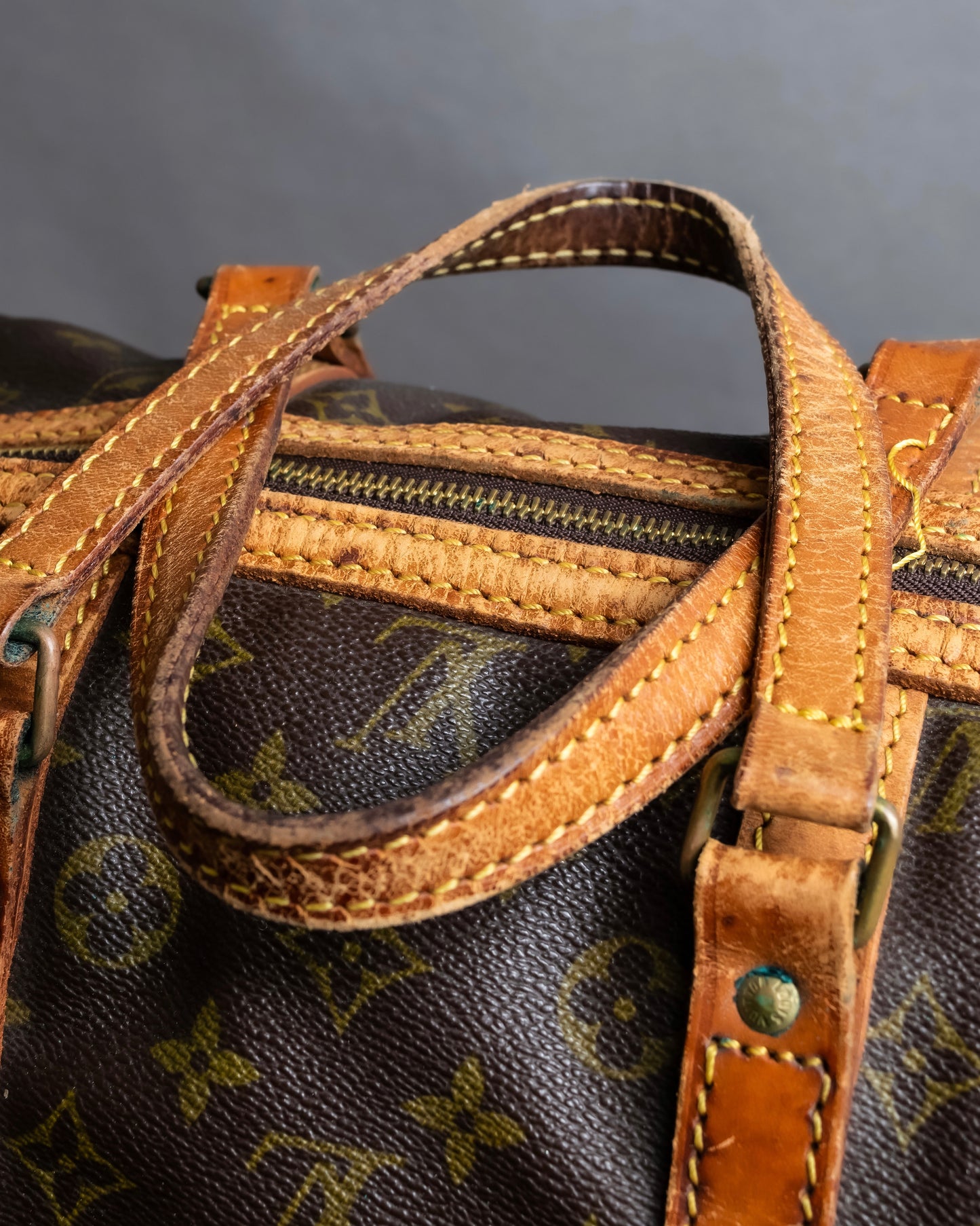 "LOUIS VUITTON" Sac souvre 35 monogram leather bag