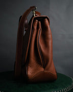 “Burberrys” 80’s-90’s Heritage leather bag