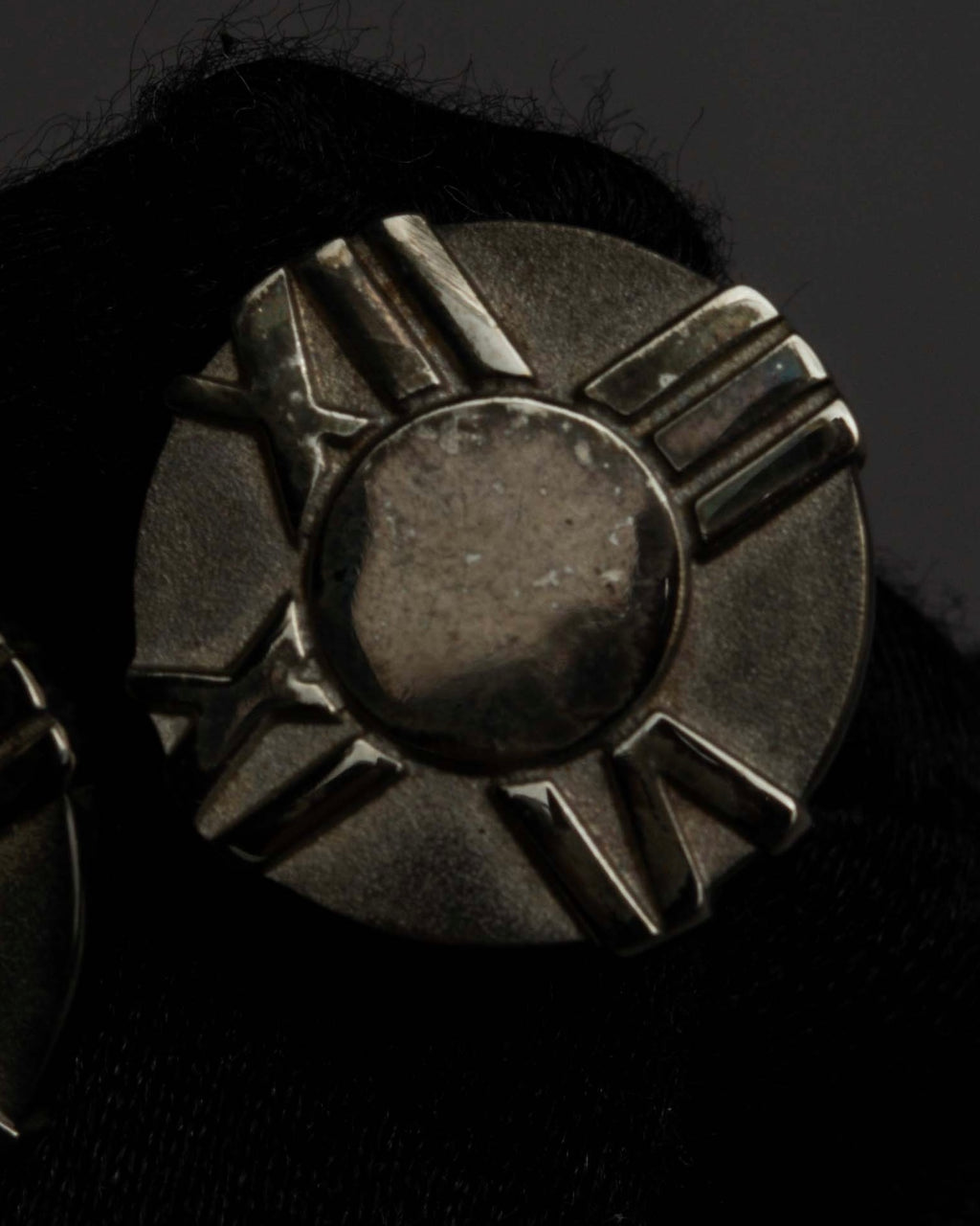 "Tiffany&Co" Atlas design silver cufflinks