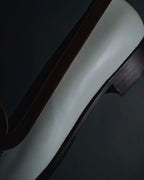 "CELINE" 70’s-80’s Spectator triumph medallion loafers