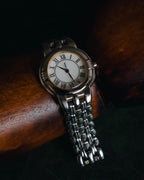 "Yves Saint Laurent" 90’s classically proportioned bracelet dress watch