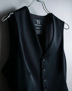 “Y‘s” Tail coat detailed vest
