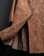 “MARNI 13SS” flower embossed attached design jacket