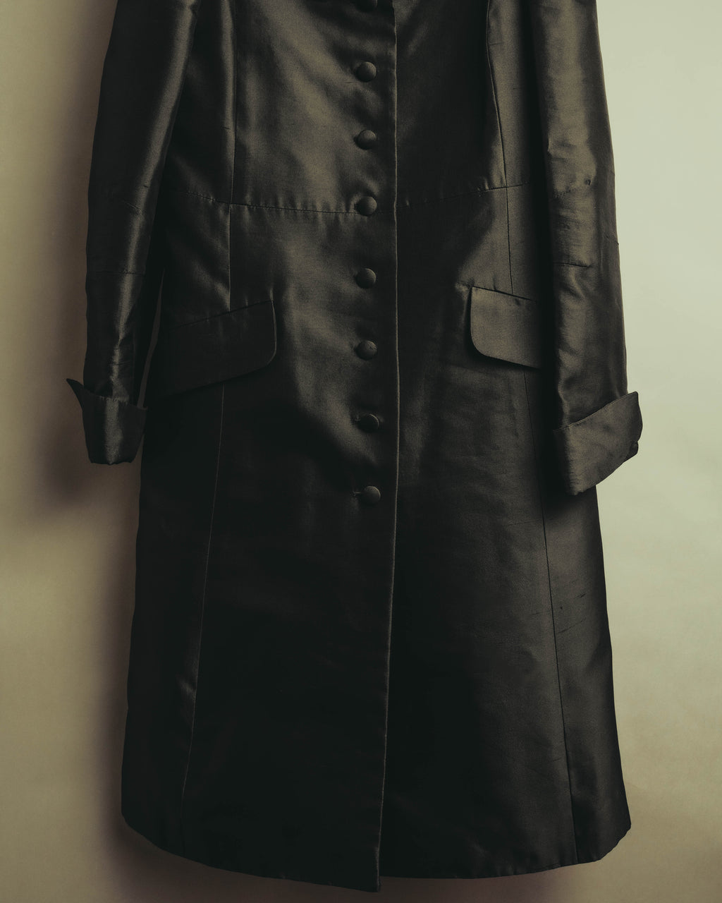 "CELINE" 00's Embellished silk coat