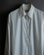 "PRADA" Oversized A-line silhouette long shirt