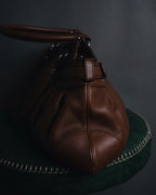 "Salvatore Ferragamo" 00’s Soft gathered gancini top-handle bag