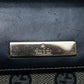 "GUCCI" GG pattern leather compact wallet