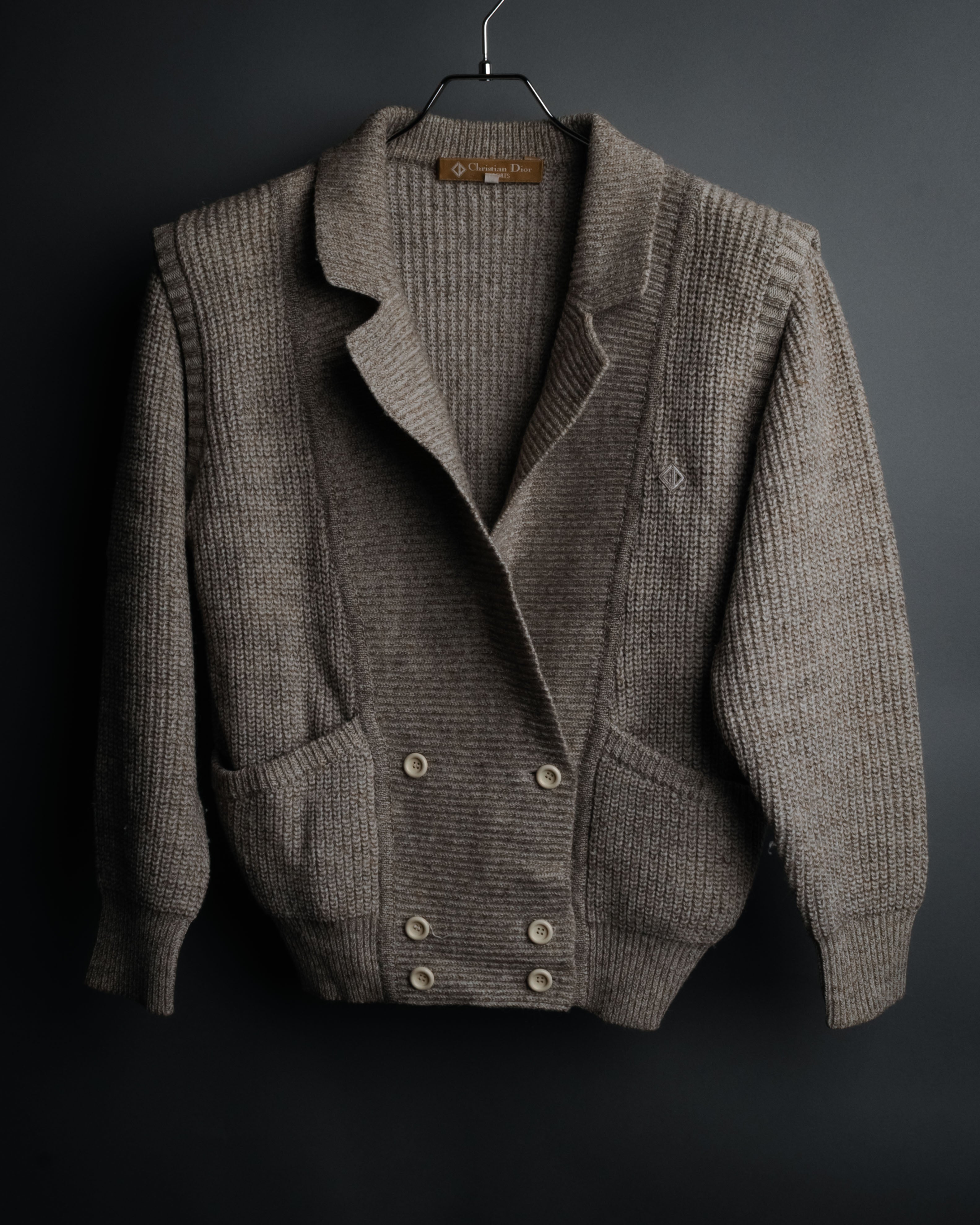 Christian Dior SPORTS” 80's-90's Double breasted knit blouson – MOOD