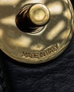 "Salvatore Ferragamo" Vertical gancini drawstring hobo bag