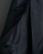 "PRADA" 100% silk pleated skirt