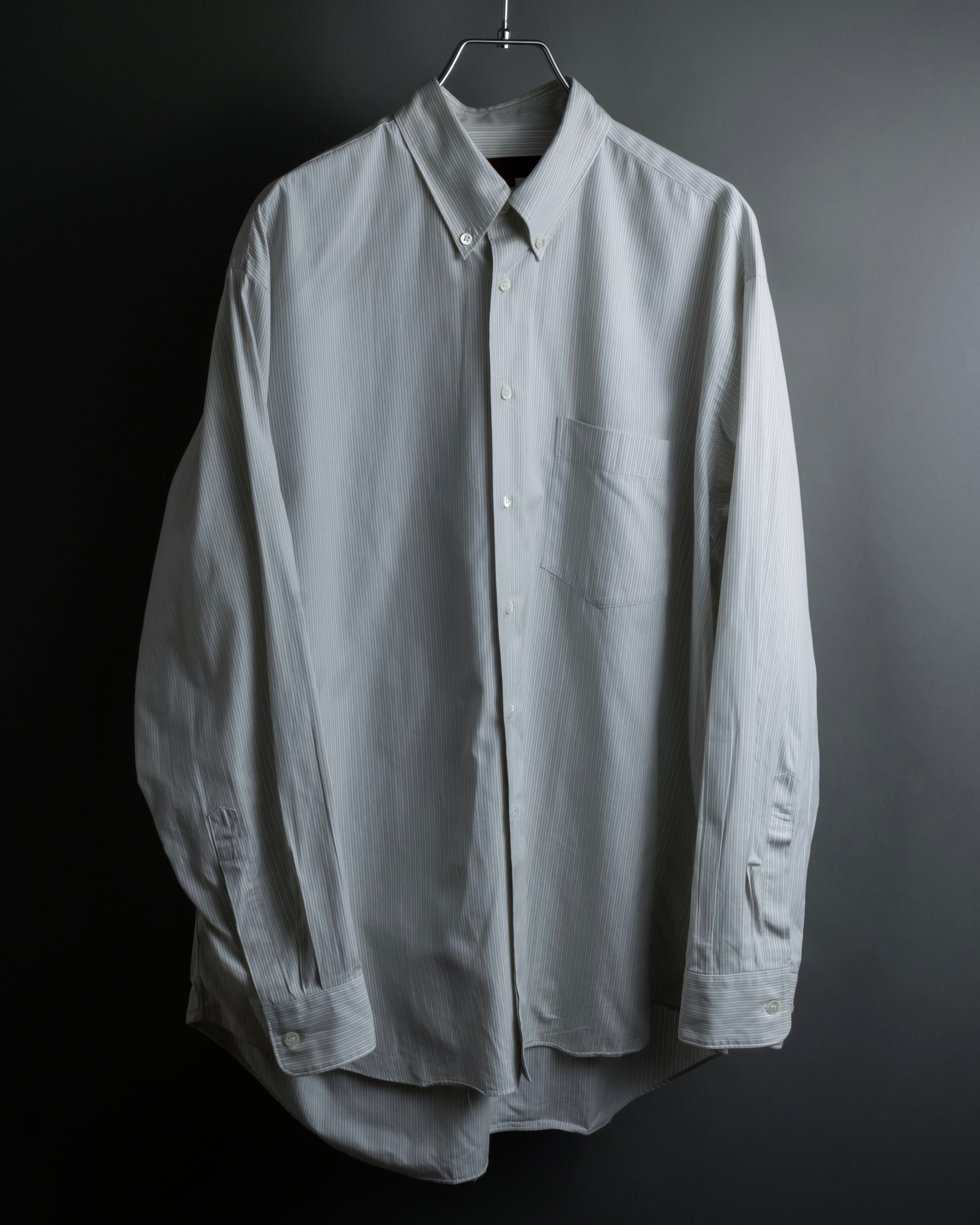 "COMME des GARCONS HOMME" Beautiful pinstripe button-down shirt