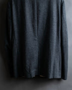 "MIHARA YASUHIRO" Hidden zip detail tailored jacket