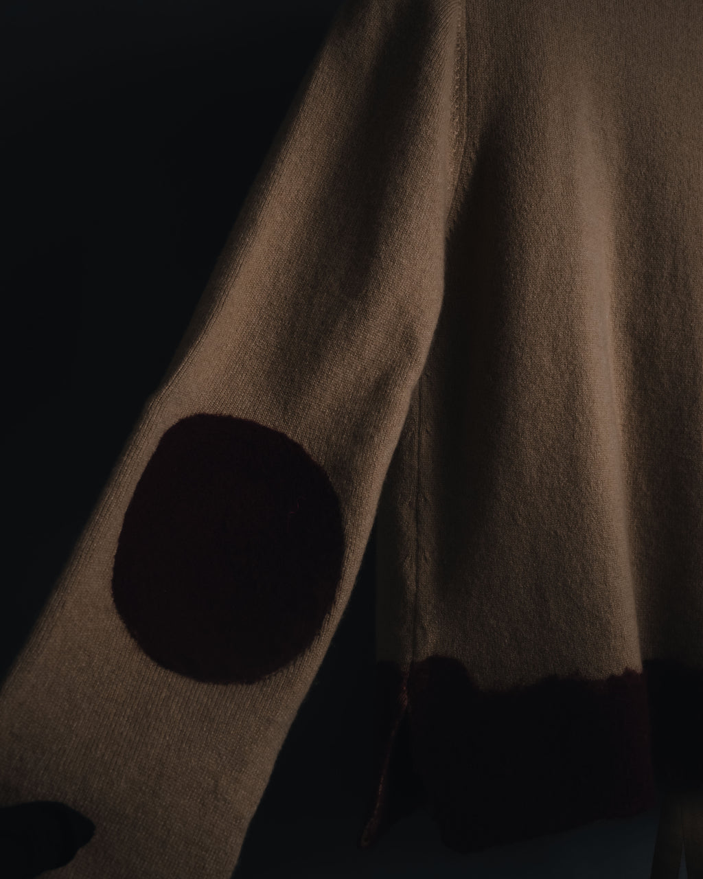 "PRADA" 2010 AW bow-tie closure cropped cashmere cardigan