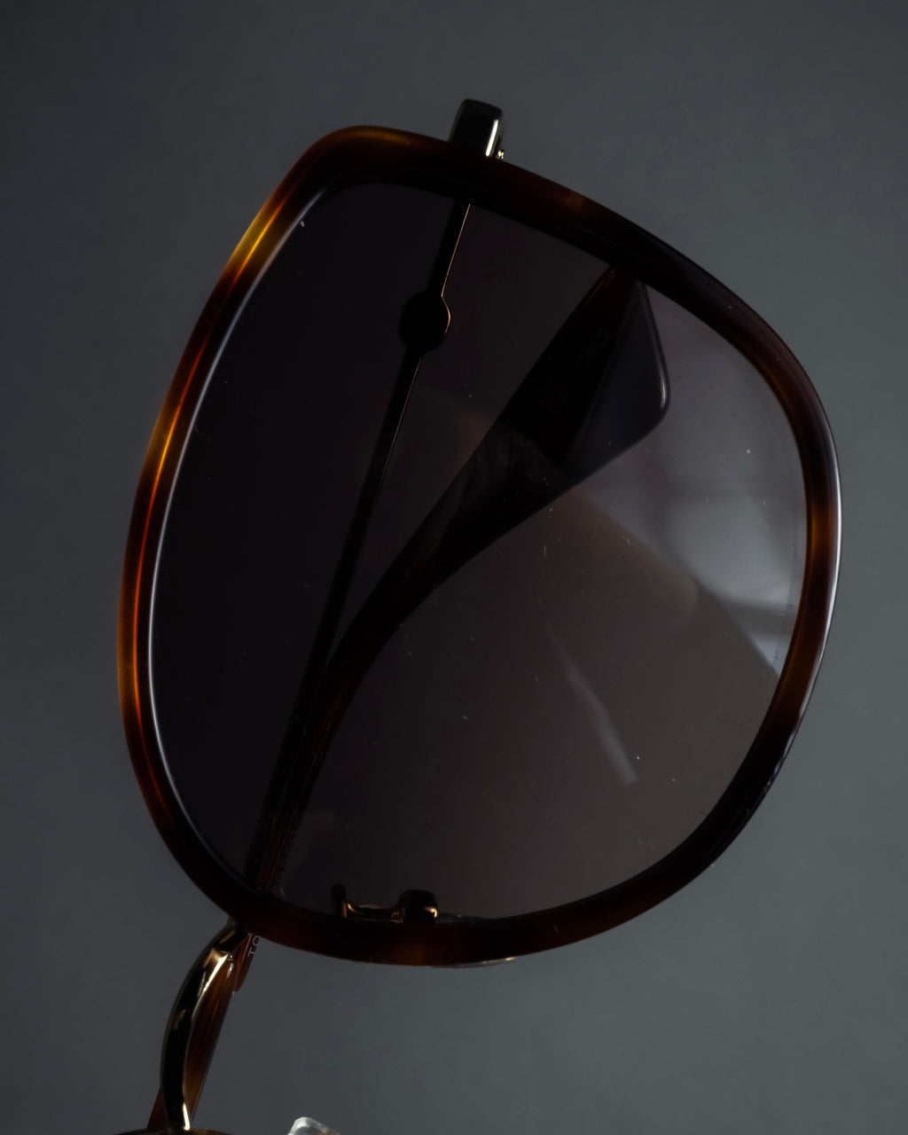 "GUCCI" Square butterfly over-frame sunglasses