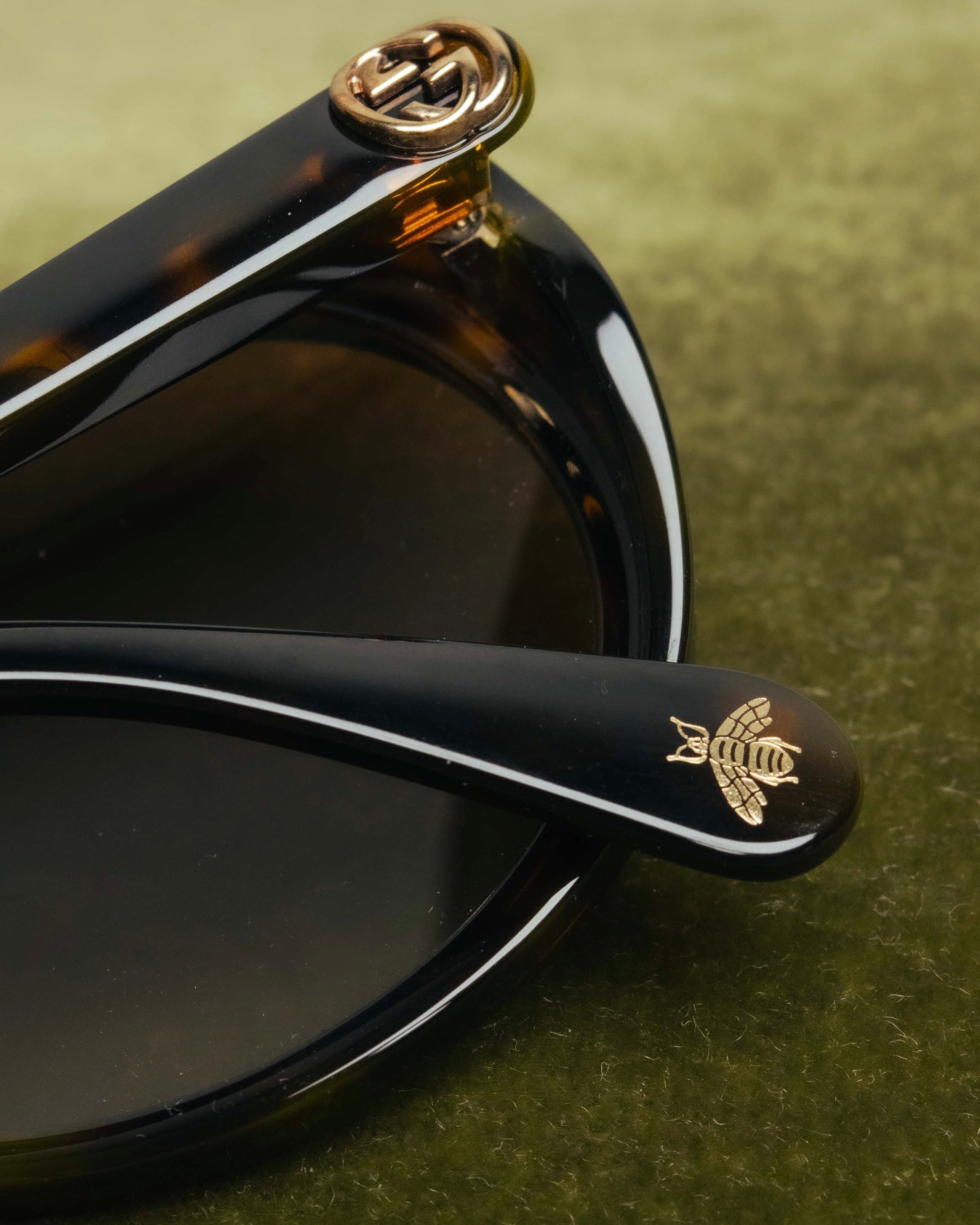 "GUCCI" 2010's Tortoiseshell oversized sunglasses