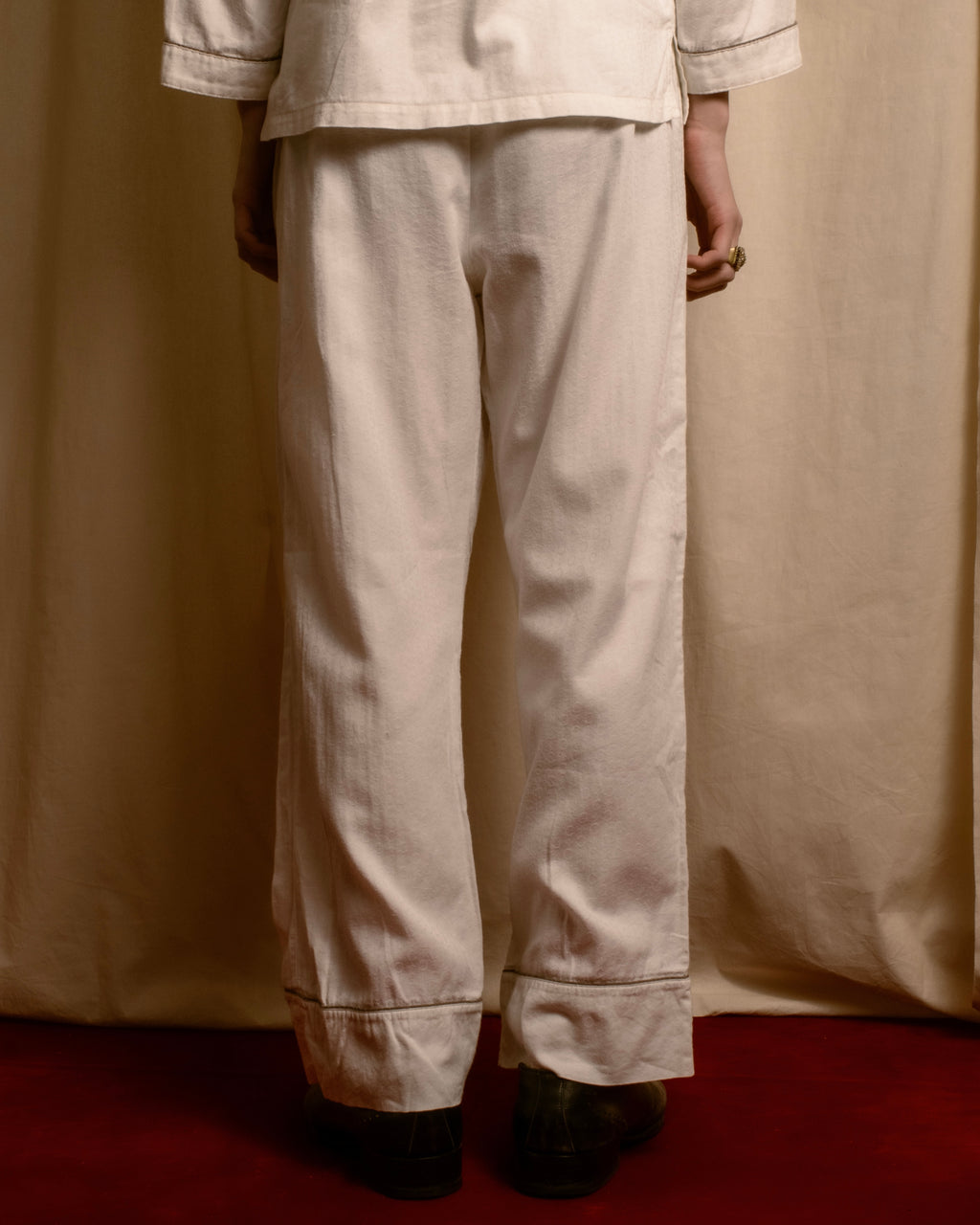 "CELINE" 90's-00's Macadam print pajama set up