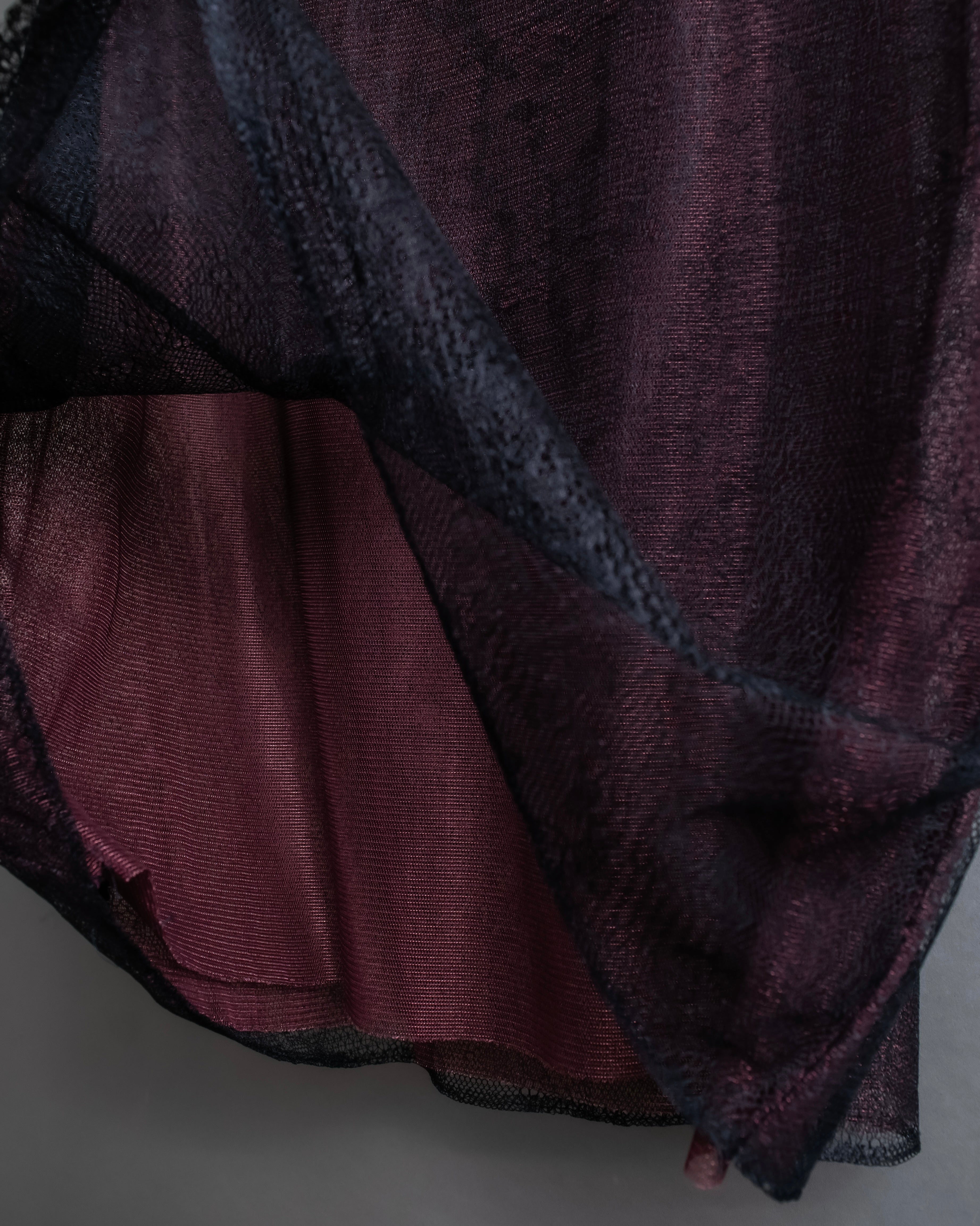 "LANVIN" Sequined bejeweled sleeveless pullover