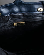 "VALENTINO" Gathered design rounded silhouette shoulder bag