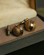 “Christian Dior” 80’s-90’s Textured dome cufflinks